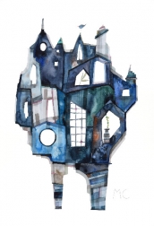 Maria C Bernhardsson: Blue Town