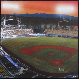 Pete Kasprzak: Dodger Stadium Almost Game Time (Summer Sunset)