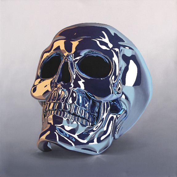 Skull Blue (Jose Carlos Zubiaur) - Artspace Warehouse ...