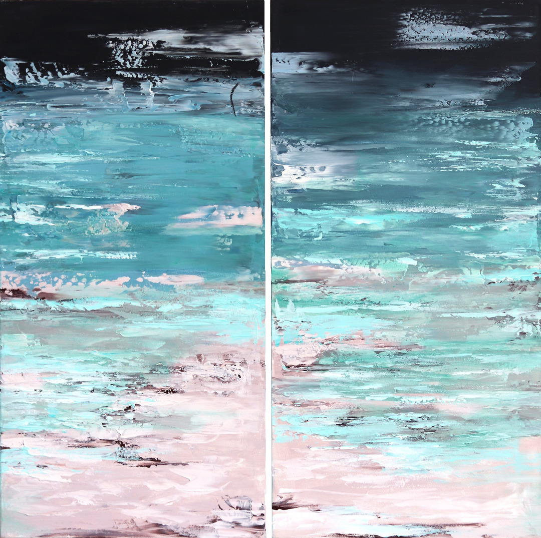 Ivana Milosevic: Ocean California (Diptych) image 1
