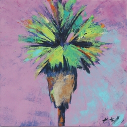 Kathleen Keifer: Lilac Sizzle Palm
