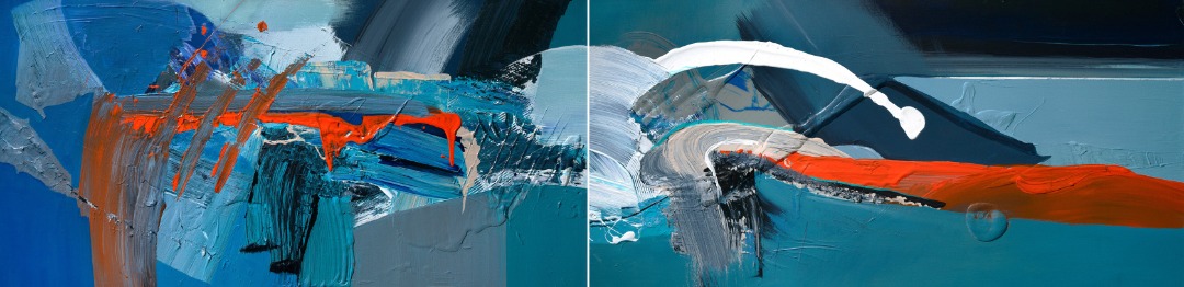 Gail Titus: Deliberation (Diptych) image 1