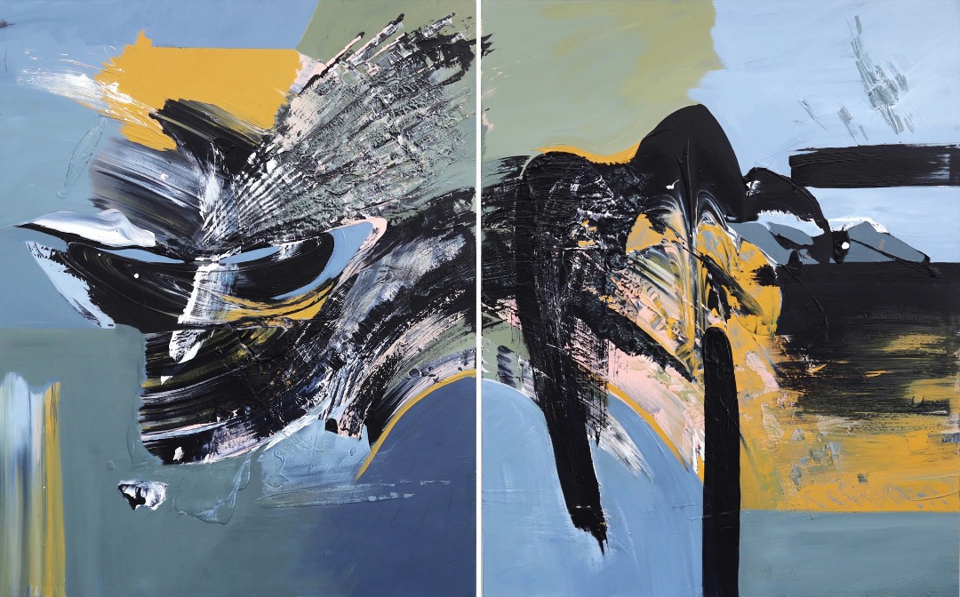Gail Titus: Imagination (Diptych) image 1