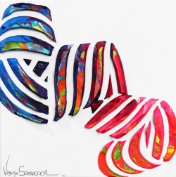 Virginie Schroeder: Abstraction Spiral Of Love