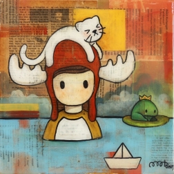 Melanie Tiongson: Cat On A Hat