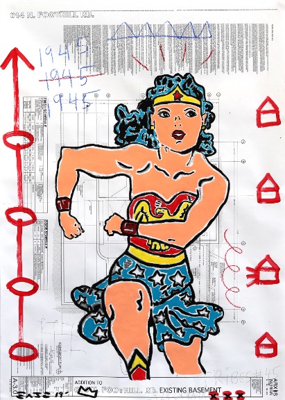 Gary John: Charging Wonder Woman image 1
