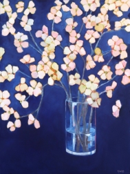 Beth Munro: Dogwood Study in Indigo