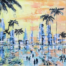 Ivana Milosevic: City Palm Trees 2