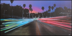Pete Kasprzak: Hollywood Center (Purple Sunset)