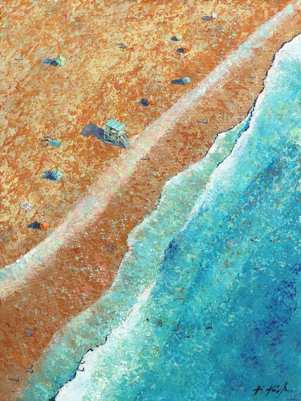 Kathleen Keifer: Beach From Above II image 1
