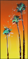 Pete Kasprzak: Santa Barbara Up Palms - Three Tall