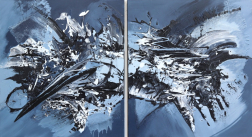 Gail Titus: Balancing Act (Diptych)