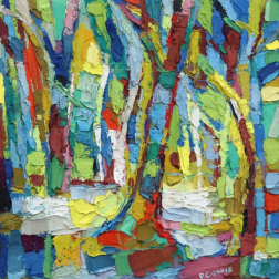 Dana Cowie: Fauvist Trees