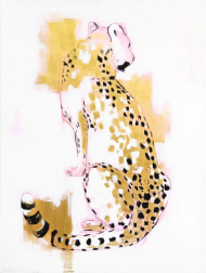 Kellie Newsome: Gold And Bold Cheetah
