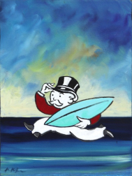 Kathleen Keifer: Let's Go Surfing Uncle Pennybags!