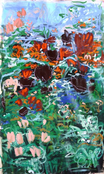 Khoury: Flower Field I image 1