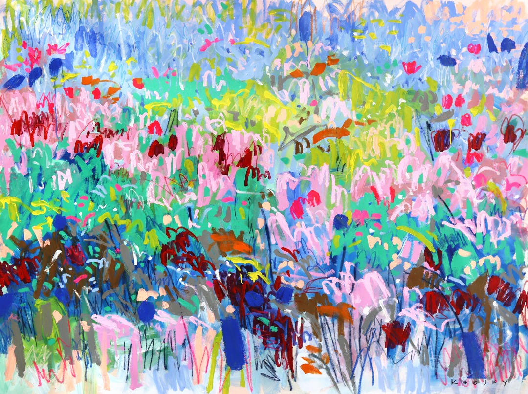 Khoury: Flower Field II image 1