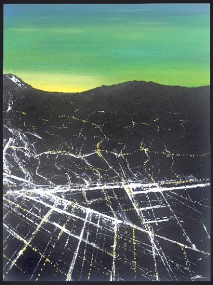 Pete Kasprzak: Bedford Sunset Aerial image 1