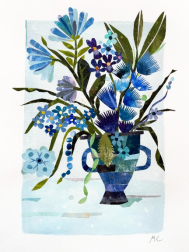 Maria C Bernhardsson: The Blue Flowers
