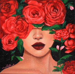 Sally K: Red Roses 3