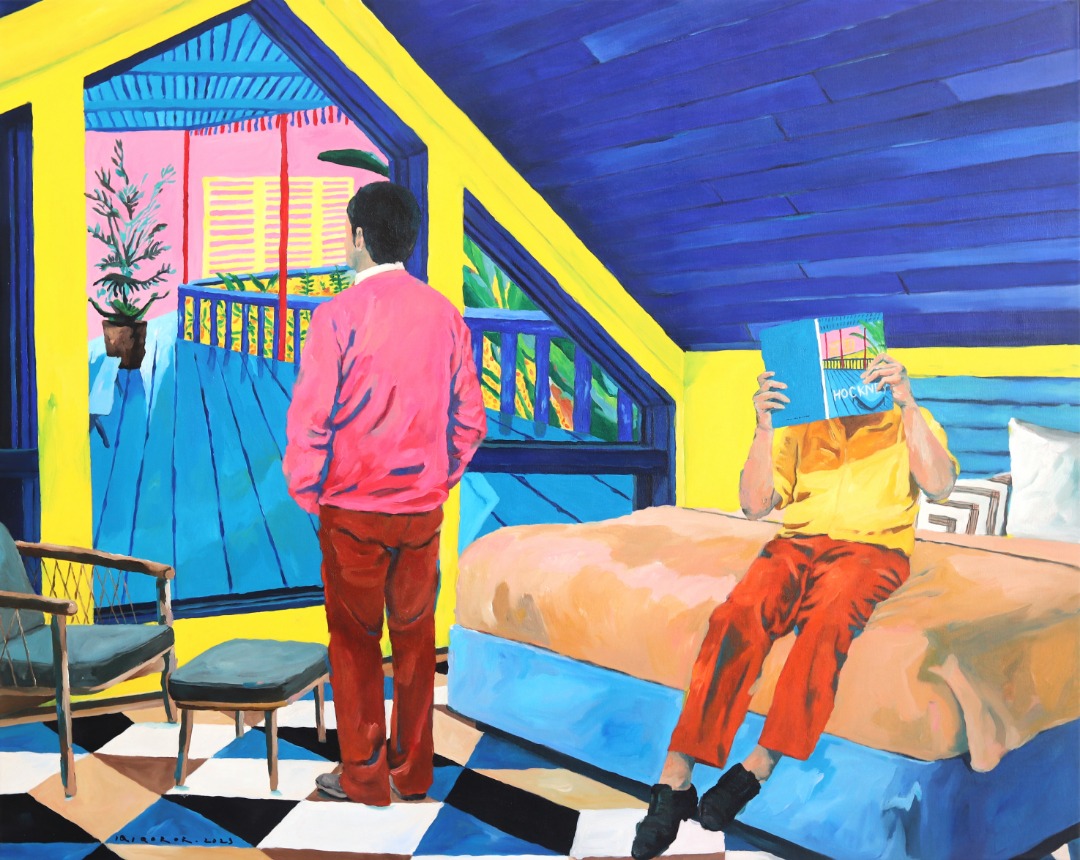 Iqi Qoror: Strangers in Blue Veranda image 1