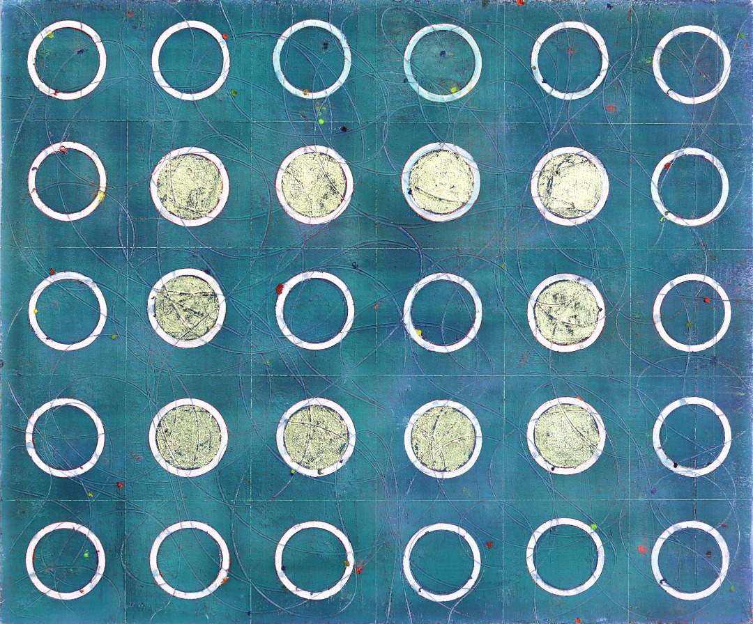 Petra Roes-Nickel: Turquoise with Dots image 1