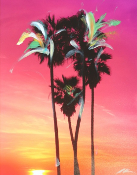 Pete Kasprzak: Palms 2  - Sunset