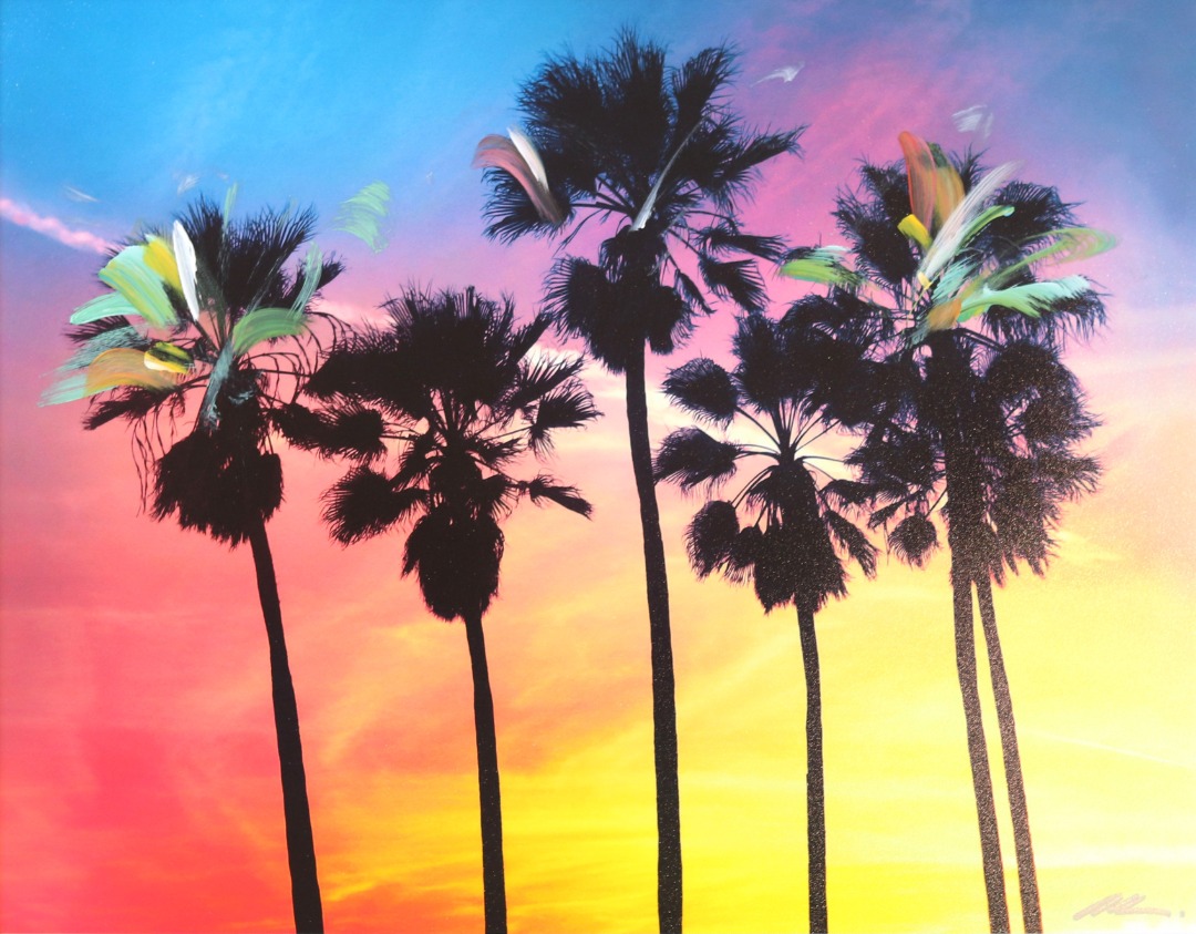 Pete Kasprzak: Venice California Multi Palms I image 1