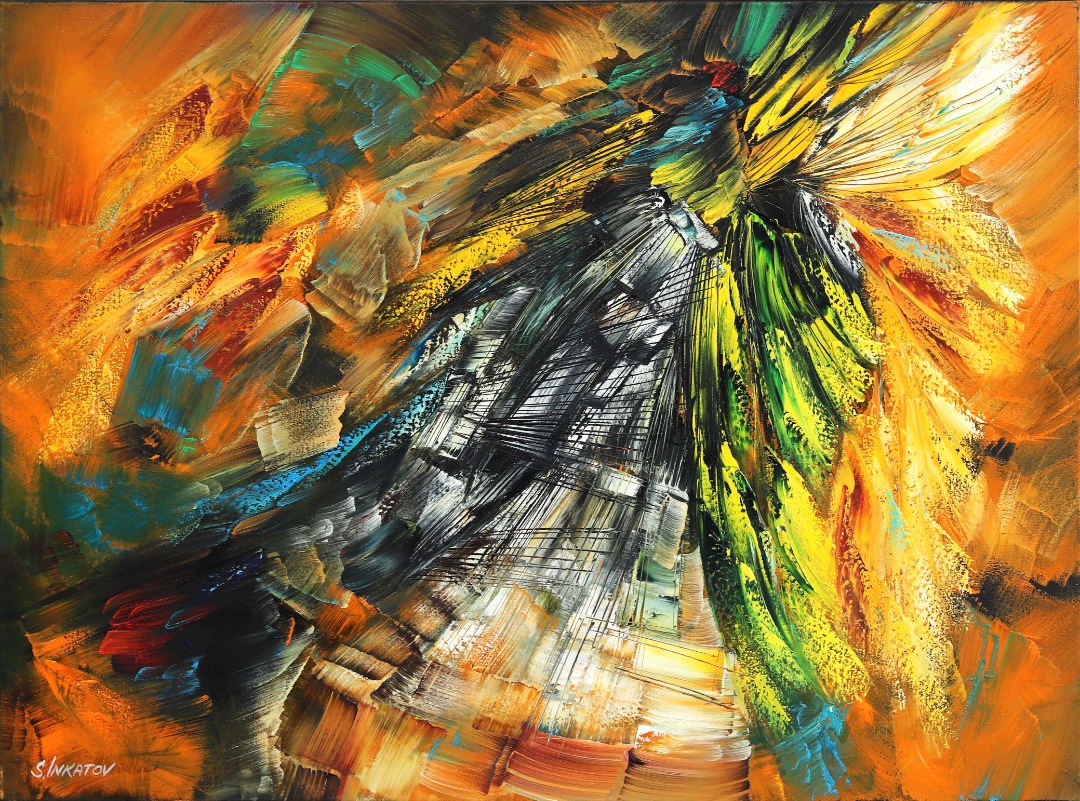 Sergei Inkatov: Golden Chrysanthemum image 1