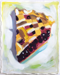 Kellie Newsome: Blueberry Slice