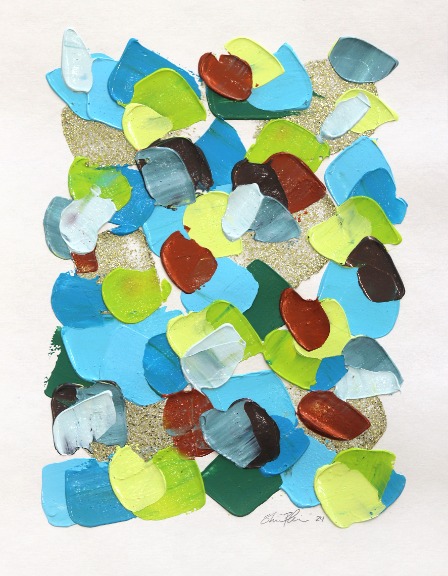 Shiri Phillips: Blue and Gold image 1