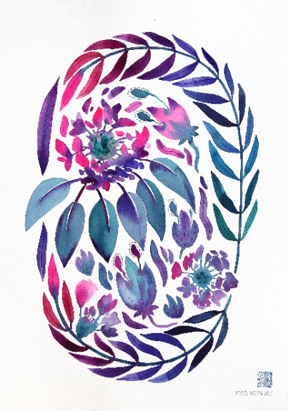 Xiao Wen Xu: Hydrangea image 1