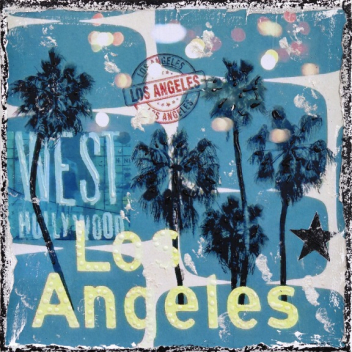 Marion Duschletta: Blue LA Palms