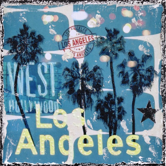 Marion Duschletta: Blue LA Palms image 1
