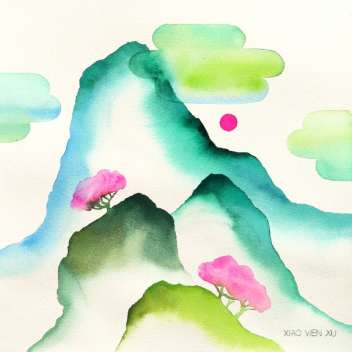 Xiao Wen Xu: Rainbowland Mountain