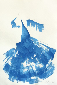 Bettina Mauel: The Blue Dress 26