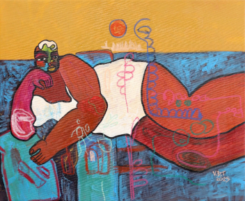 Valerie Etitinwo: Bed Rotting I