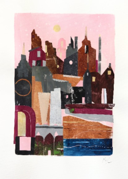 Maria C Bernhardsson: A Pink Sky