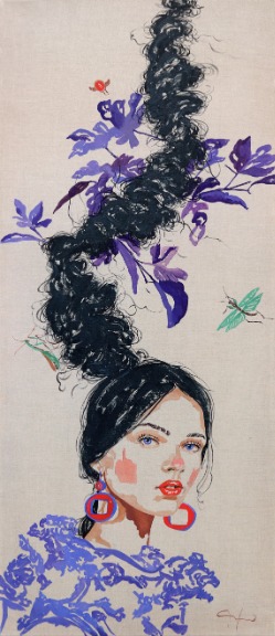 Carlos Gamez de Francisco: Purple Leaves image 1