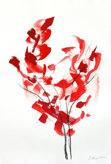 Bettina Mauel: Autumn Tree 6 image 1
