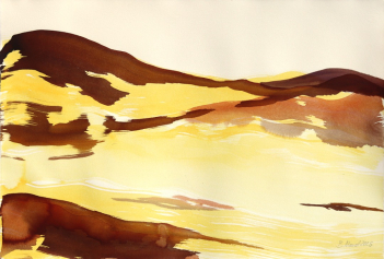 Bettina Mauel: Golden Hour Landscape 1