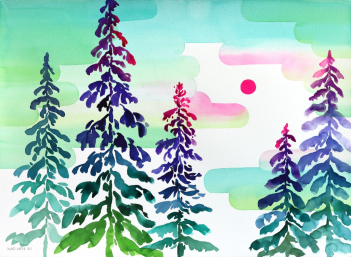 Xiao Wen Xu: Rainbowland Trees