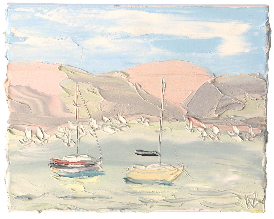 Sally West: Pittwater RPAYC Study 1 (22.8.22) - Plein Air image 1