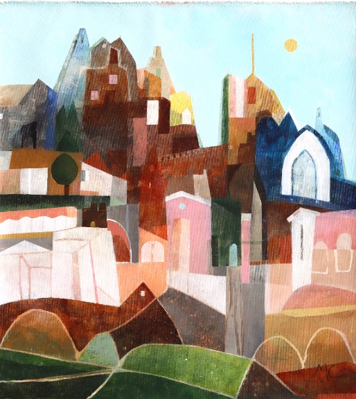 Maria C Bernhardsson: Country Town image 1