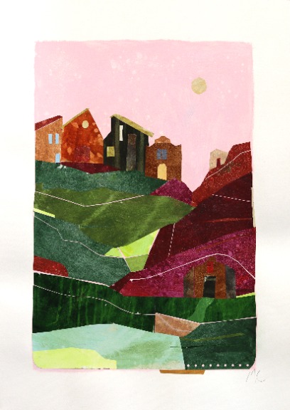 Maria C Bernhardsson: Texas In Fuschia image 1