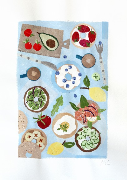 Maria C Bernhardsson: Bagel Party image 1