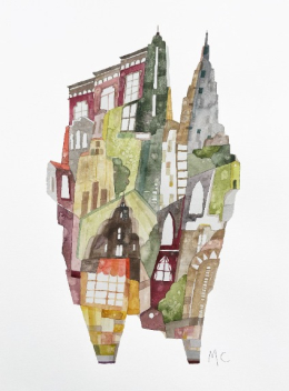 Maria C Bernhardsson: Central Park View