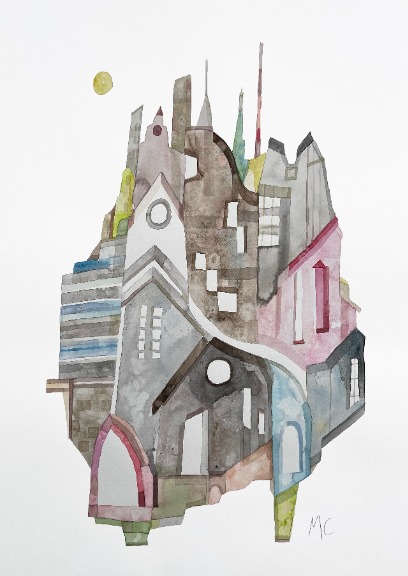 Maria C Bernhardsson: Austin Skyline image 1