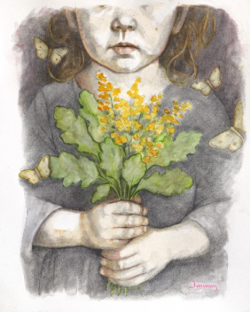 Amanda Immurs: Fields Brushed With Gold