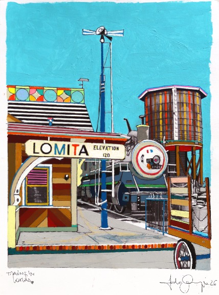 Fabio Coruzzi: Trains in Lomita image 1